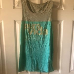 6/$20 Alotico, Costa Rica Pura Vida tank top size L